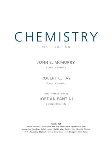 Portada de Chemistry