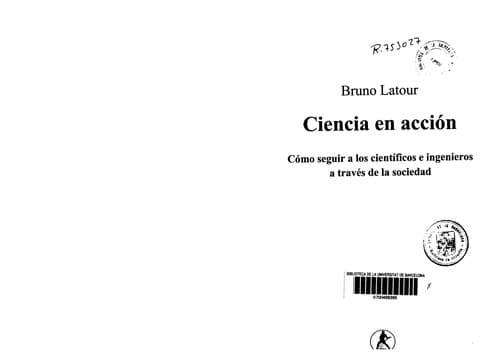 Portada de Ciencia en acción