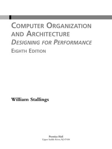 Portada de Computer organization and architecture