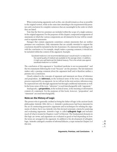 Portada de A concise introduction to logic