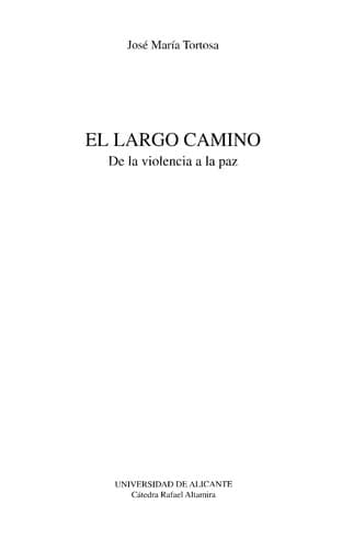 Portada de El largo camino