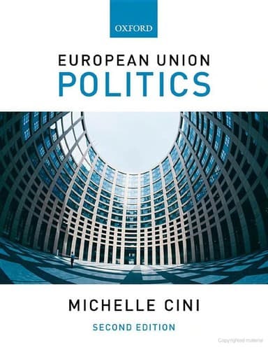 Portada de European Union politics