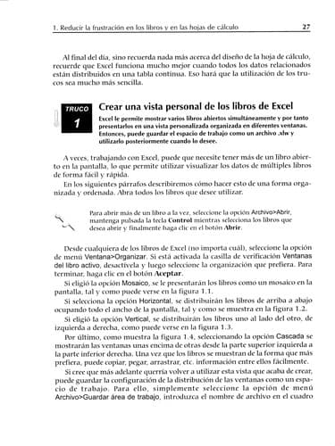 Portada de Excel
