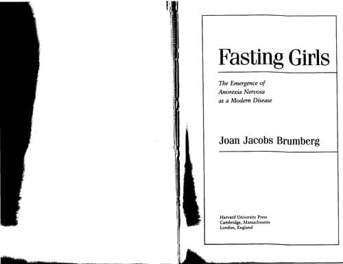 Portada de Fasting girls