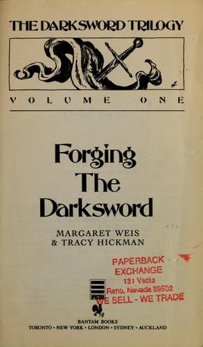 Portada de Forging the Darksword