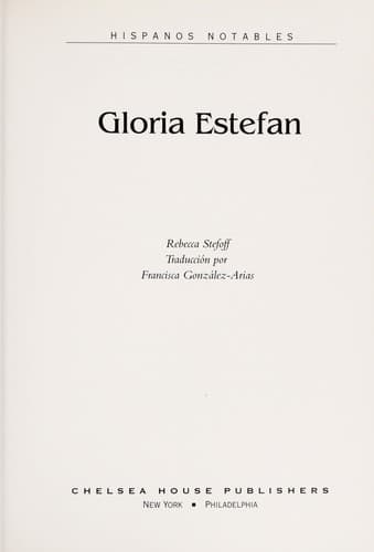 Portada de Gloria Estefan