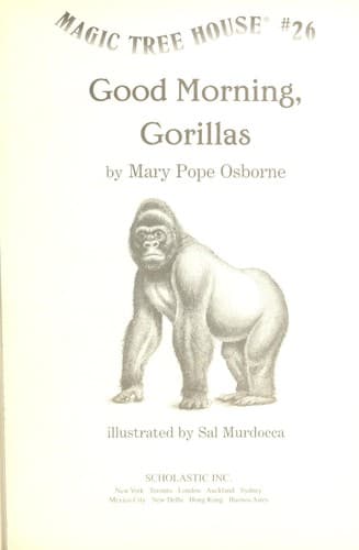 Portada de Good morning, gorillas