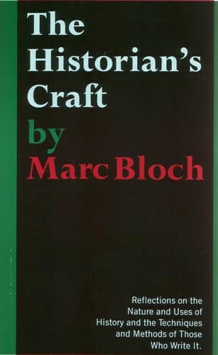 Portada de The historian's craft