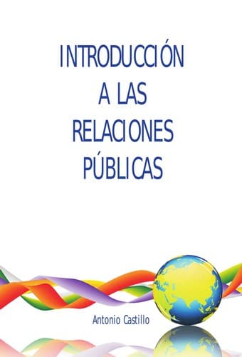 Portada de Introducción a las relaciones públicas