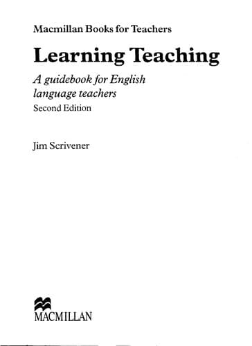 Portada de Learning teaching