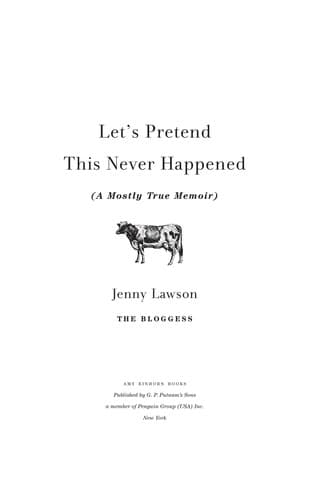 Portada de Let's pretend this never happened (a mostly true memoir)