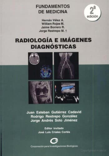 Portada de Radiología e imágenes diagnósticas