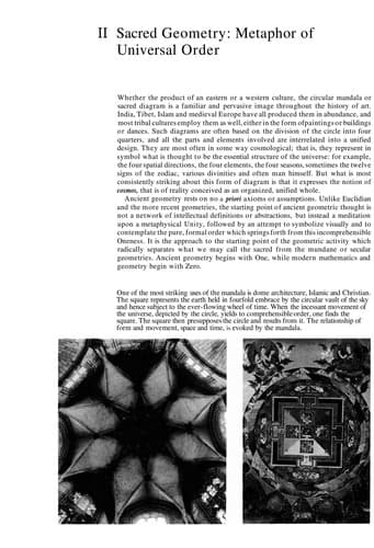 Portada de Sacred geometry