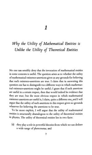 Portada de Science without numbers