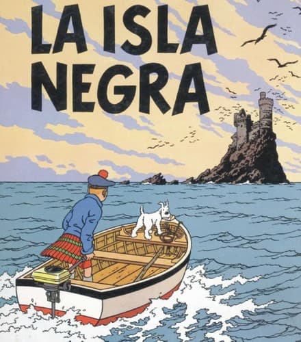Portada de La isla negra
