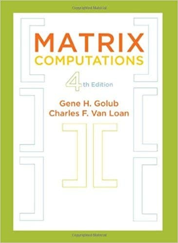 Portada de Matrix computations
