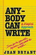 Portada de Anybody can write