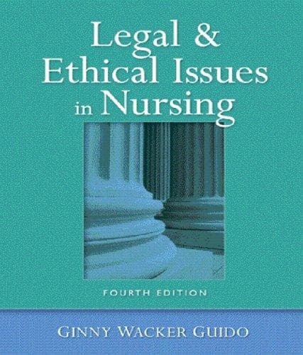Portada de Legal and Ethical Issues in Nursing (4th Edition)