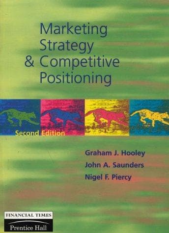 Portada de Marketing strategy and competitive positioning