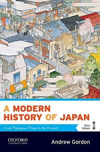 Portada de A Modern History of Japan