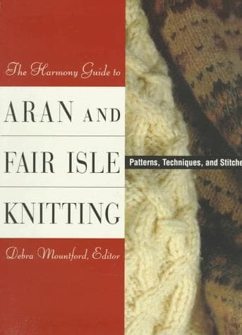 Portada de Aran and Fair Isle Knitting