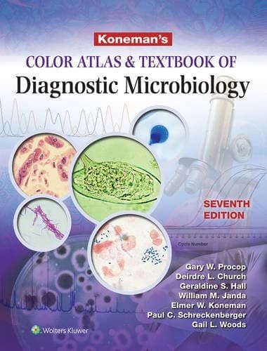 Portada de Koneman's Color Atlas and Textbook of Diagnostic Microbiology