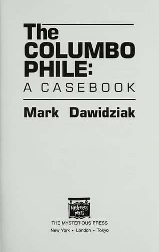 Portada de The Columbo phile