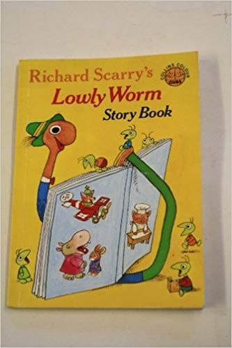 Portada de Richard Scarry's Lowly worm story book.
