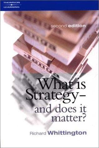 Portada de What Is Strategy and Does It Matter?