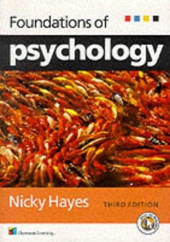 Portada de Foundations of Psychology