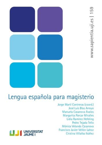 Portada de Lengua española para magisterio