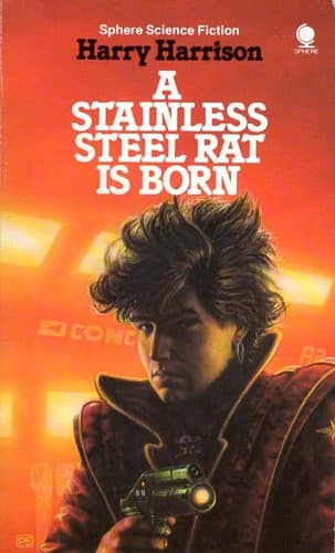 Portada de The Stainless Steel Rat is born