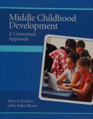 Portada de Middle Childhood Development