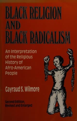 Portada de Black religion and black radicalism