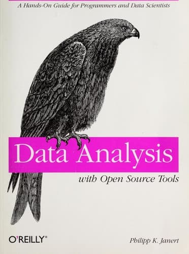 Portada de Data Analysis with Open Source Tools