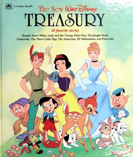 Portada de New Walt Disney Treasury