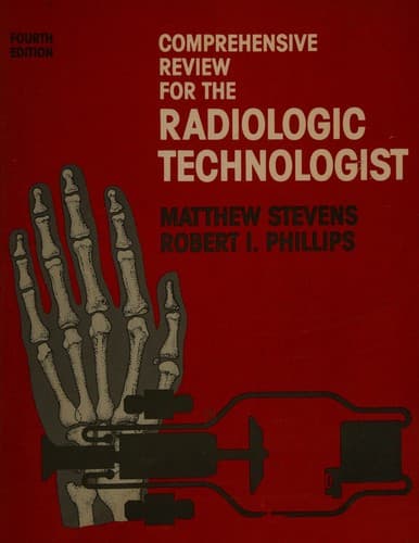 Portada de Comprehensive review for the radiologic technologist