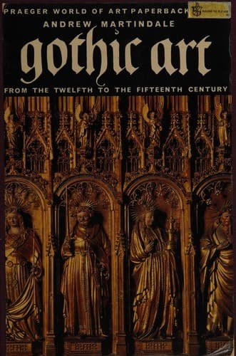 Portada de Gothic art