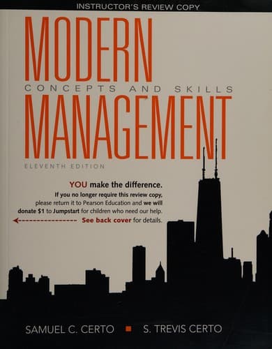 Portada de Modern management