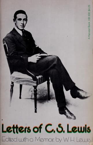 Portada de Letters Of C. S. Lewis