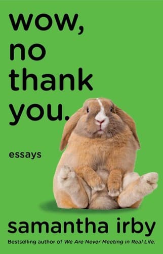 Portada de Wow, No Thank You.