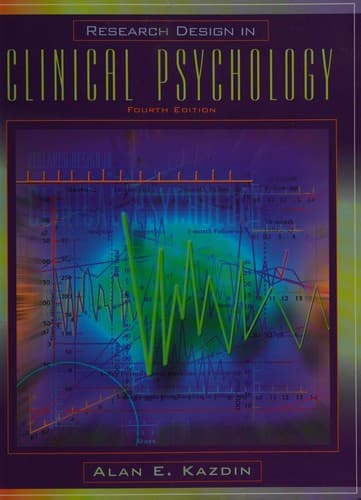 Portada de Research design in clinical psychology