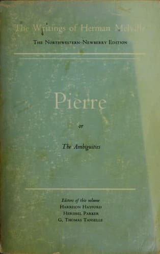 Portada de Pierre, or The Ambiguities