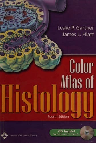 Portada de Color atlas of histology