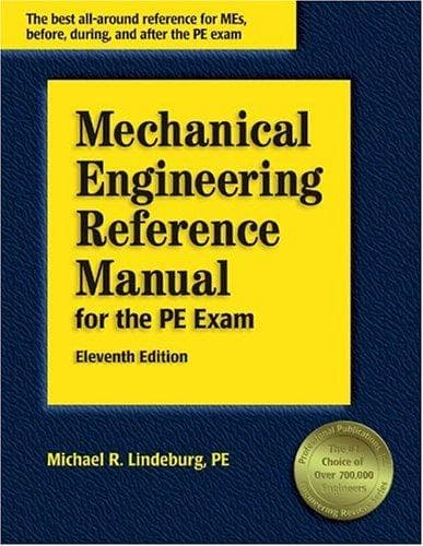 Portada de Mechanical Engineering Reference Manual for the PE Exam (11th Edition)