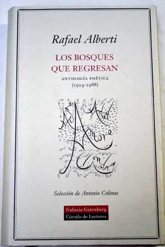 Portada de Los bosques que regresan : antología poética (1924-1988)