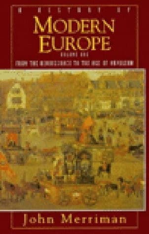 Portada de A history of modern Europe
