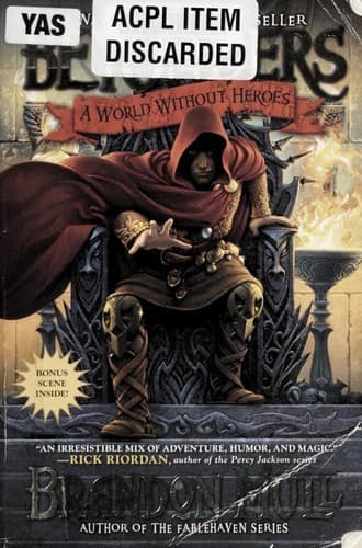 Portada de A world without heroes