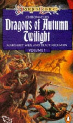Portada de Dragons of Autumn Twilight