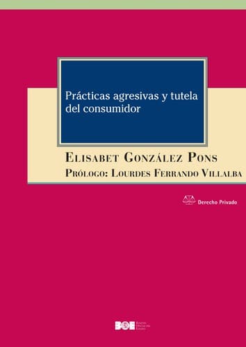 Portada de Prácticas agresivas y tutela del consumidor